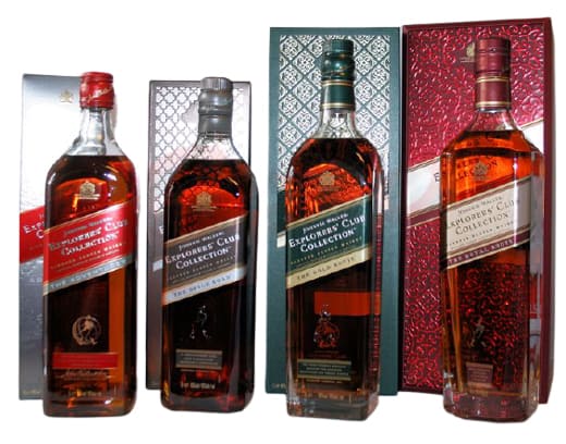 Johnnie Walker Explorers’ Club Collection