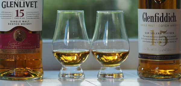 Glenfiddich vs. Glenlivet Alcohol Content