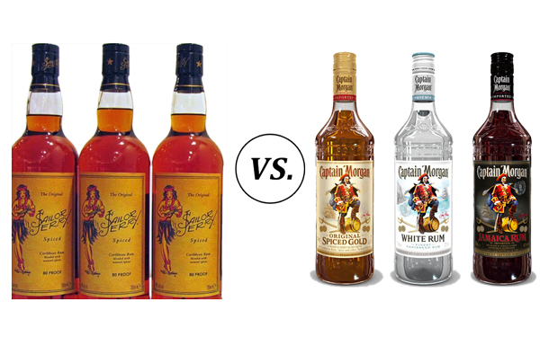 Sailor Jerry vs. Captain Morgan Price