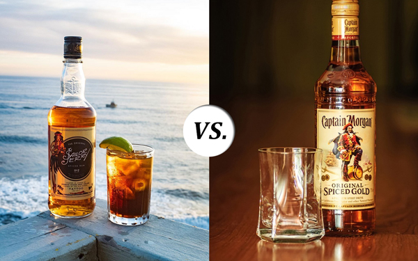 Sailor Jerry vs. Captain Morgan Taste