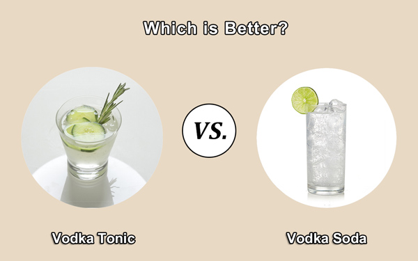 Vodka Tonic vs. Vodka Soda Which is Better