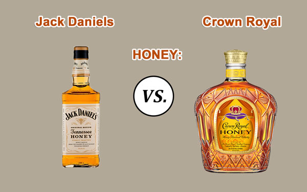 Jack Daniels Honey Whiskey vs. Crown Royal Honey