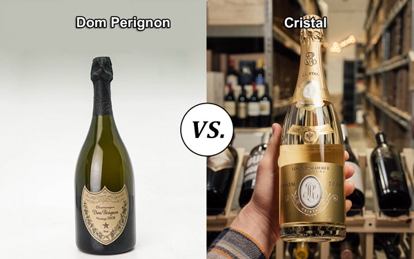 Dom Perignon 2008 vs. Cristal 2008