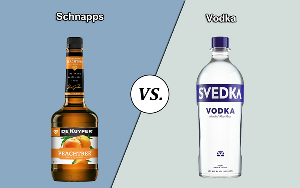 Schnapps vs. Vodka: What’s the Difference