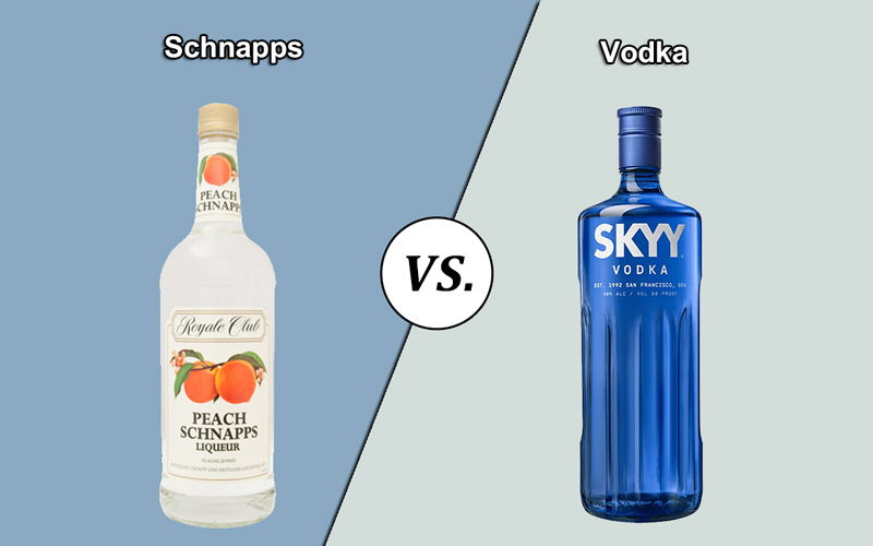 Schnapps vs. Vodka